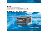 Drive OMRON 3G3MX2+UsersManual
