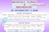 Materials Science & Engineering Introductory E-book