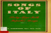 Songs of Italy (1904)