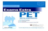 Cambridge Exams Extra PET