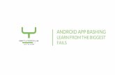 Android App Bashing- Learn From the Biggest Fails on the Google Play Store - 16-9