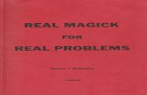 Marcus T Bottomley Real Magick for Real Problems