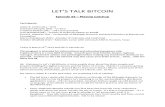 Let's Talk Bitcoin - Ep 92
