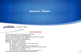 Sinter Plant Presentation (Sinter Operation)