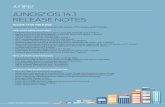 Junos Release Notes 14.1