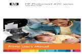 Hp Photo Smart 420 User Manual