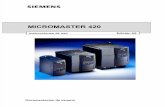 MicroMaster 420 Siemens