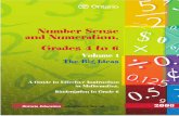 Number Sense and Numeration, Grade 4 to 6 Vol 1