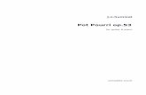 Hummel Pot Pourri for Guitar and Piano, Op. 53 (Piano Part)