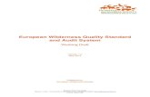 European Wilderness Quality Standard and Audit System