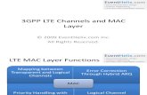 3GPP LTE Channels and MAC Layer
