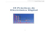 10 Practicas de Electronica Digital