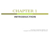 Intorductory Statistics, Chapter 1- Prem Mann