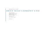 Bestway Cement Managerial Accounting