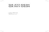 GA-Z77-DS3H / GA-H77-DS3H v1.1