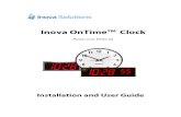 NTP Wall Clock Manual