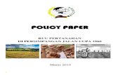 Policy Paper RUU Pertanahan