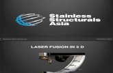 Laser Fusion 3 D for SWS