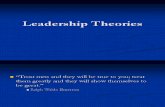 Goolsby Leadership Theories