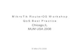MikroTik RouterOS Workshop - QoS Best Practice