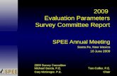 5 TomCollier SPEE Annual Parameters Survey