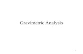 3 Gravimetric Analysis