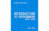 Introduction to Programming With Xojo 2013