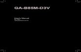 Mb Manual Ga-b85m-d3v v2.0 e