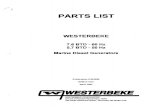 Westerbeake 7.6 Btd Parts List Edition 1