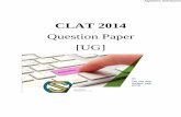 CLAT 2014 Question Paper with Answers