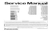 Panasonic CS-XE7PKEW Service Manual