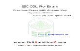 SSC CGL2013 Re Exam Paper Gr8AmbitionZ