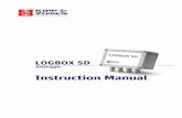 KippZonen Manual Datalogger LOGBOX SD 1012