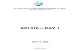 9)  API 510 DAY 1
