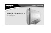 Maxtor OneTouch II Installation Guide-Manual