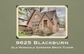 9625 Blackburn Livonia MI | Old Rosedale Gardens Brick Tudor