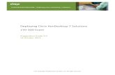1Y0-300 Deploying Citrix XenDesktop 7 Solutions Preparation Guide