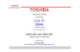 22277758 Toshiba TV LCD Training 32wl36p
