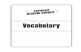 Express Review Guides Vocabular