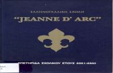 Ecole Jeanne D'Arc Souvenir 2001-2002