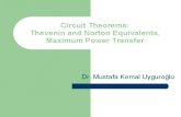 Thevenin - Norton Equivalents and Maximum Power Transfer
