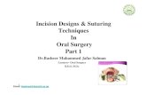 Incision Designs Suturing Technique in Oral SurgIncision Designs Suturing Technique in Oral Surgery Part 1 Pdfery Part 1
