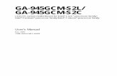 Motherboard Manual Ga-945gcm-s2l s2c e