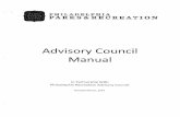 Philadelphia Parks and Recreation Advisory Council Manual 2014