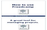 How to Use Freedcamp