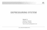 Depressuring systems