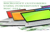 Microsoft Customers using PowerPoint for Mac 2011 - Sales Intelligence™ Report