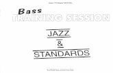 Bass Training Session - Jazz & Standards (Jean-Phillipe Morel)