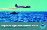 Dispersant Application Observer Job Aid