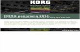 Korg Panorama 2014 - Import Music Argentina